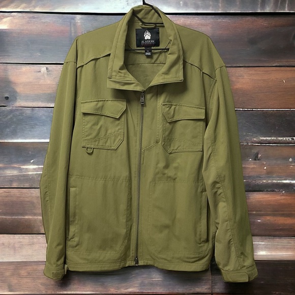 Duluth Trading Co. Alaskan HardGear Mesh Lined Lightweight Zipper Jacket! - Picture 2 of 9